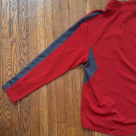 Y2K Nike ACG Waffle Knit 1/4 Zip Vintage Shirt - Picture 9 of 11